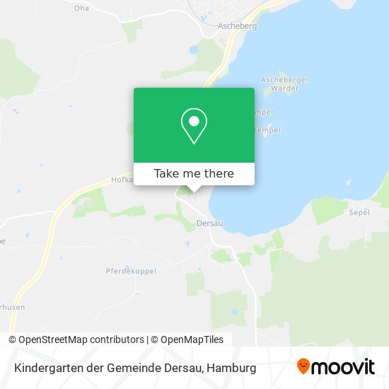 Kindergarten der Gemeinde Dersau map