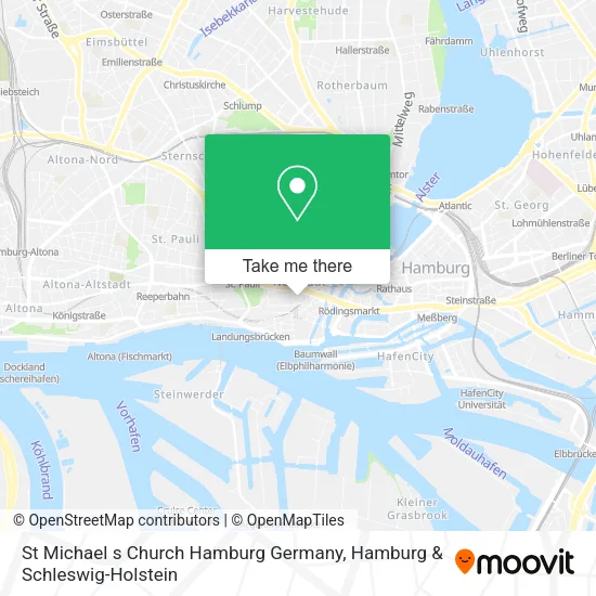 Карта St Michael s Church Hamburg Germany