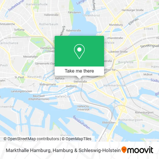 Markthalle Hamburg map