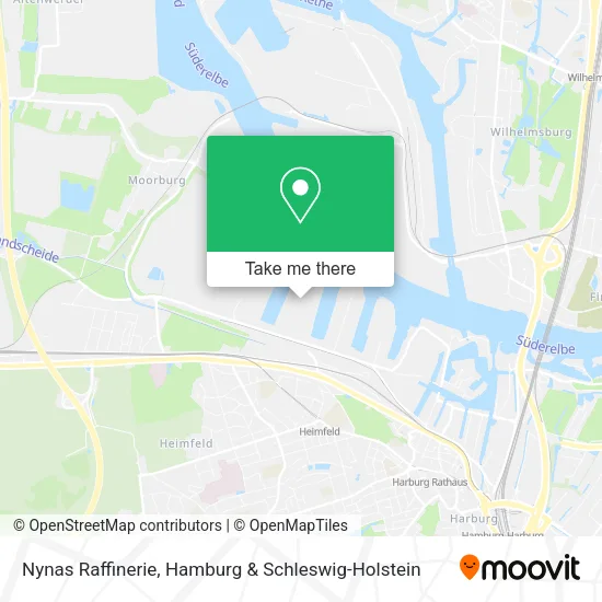 Карта Nynas Raffinerie