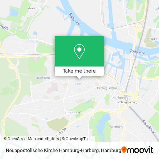 Neuapostolische Kirche Hamburg-Harburg map