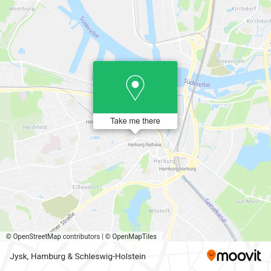 Jysk map