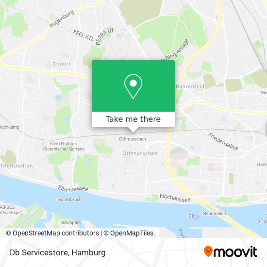 Db Servicestore map