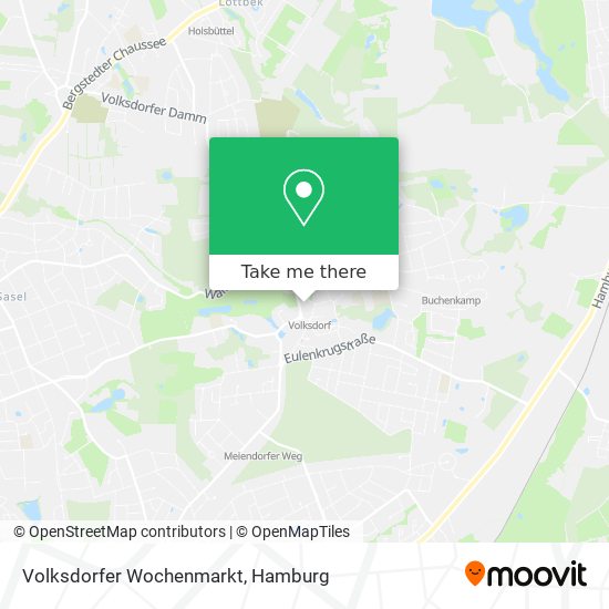 Volksdorfer Wochenmarkt map