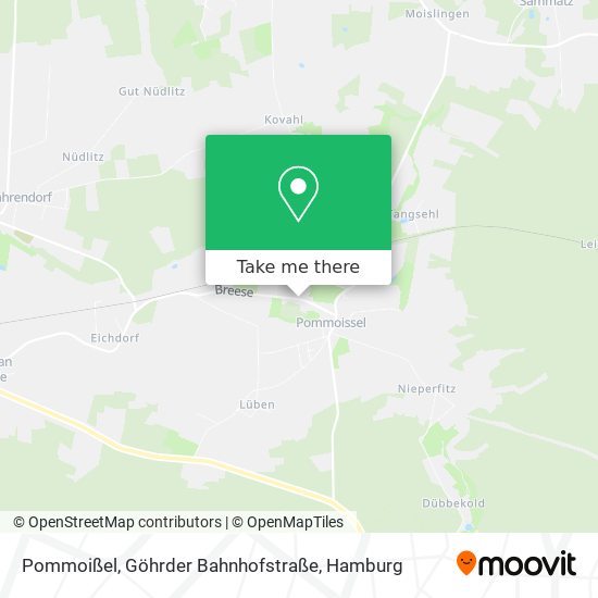 Pommoißel, Göhrder Bahnhofstraße map