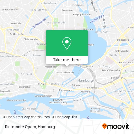 Ristorante Opera map