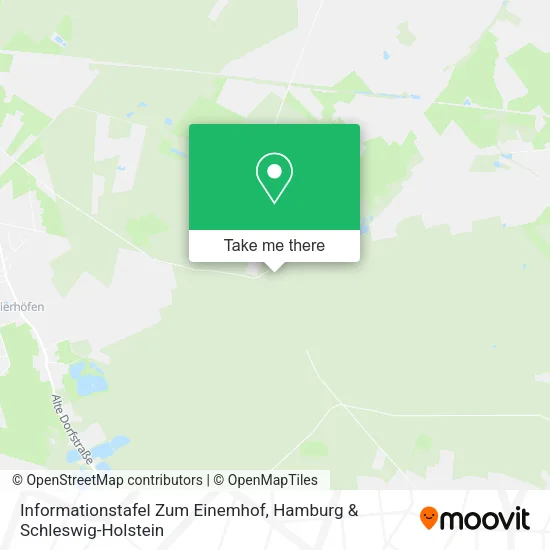 Карта Informationstafel Zum Einemhof