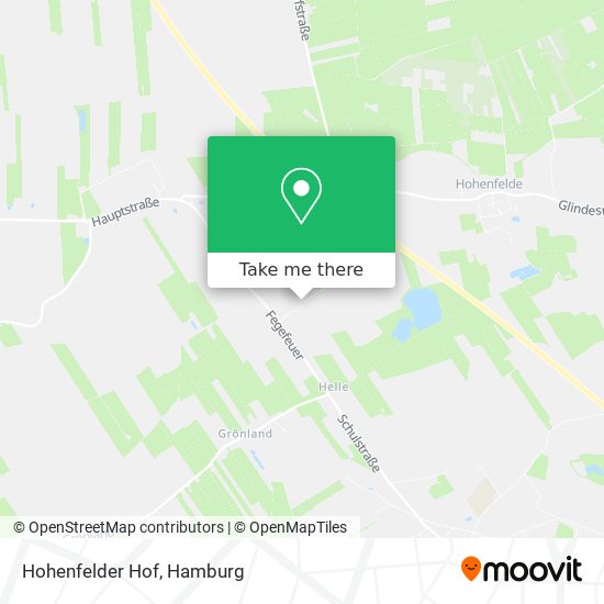 Hohenfelder Hof map