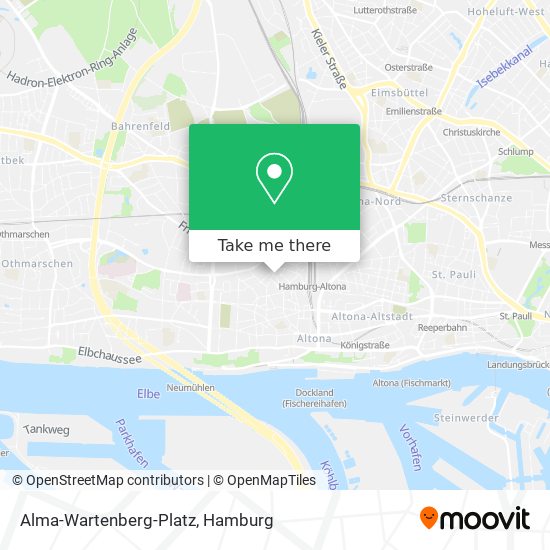 Карта Alma-Wartenberg-Platz