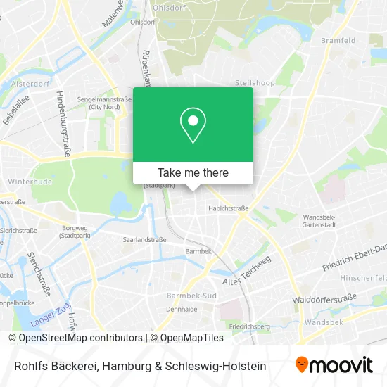 Карта Rohlfs Bäckerei