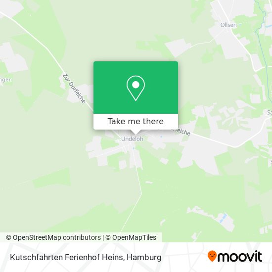 Kutschfahrten Ferienhof Heins map