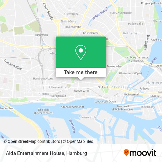 Aida Entertainment House map