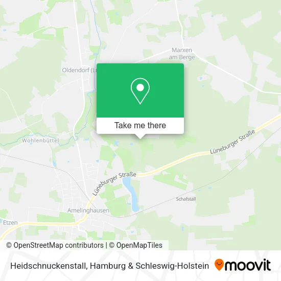 Карта Heidschnuckenstall