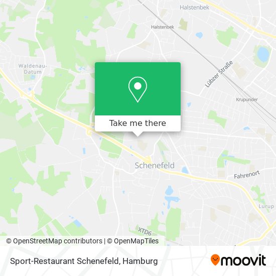 Sport-Restaurant Schenefeld map