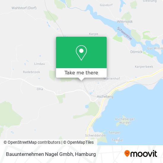 Bauunternehmen Nagel Gmbh map
