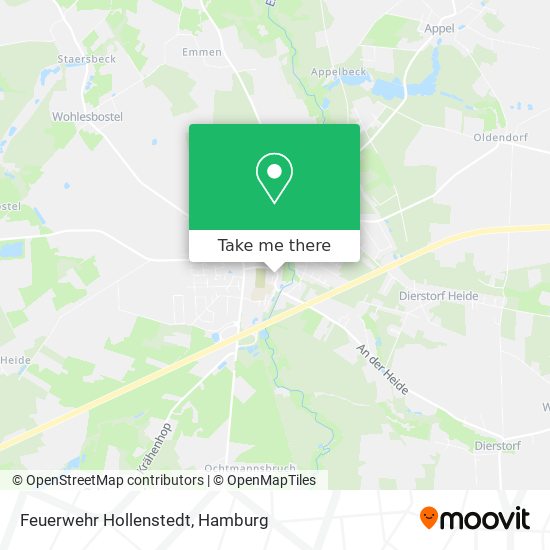 Feuerwehr Hollenstedt map