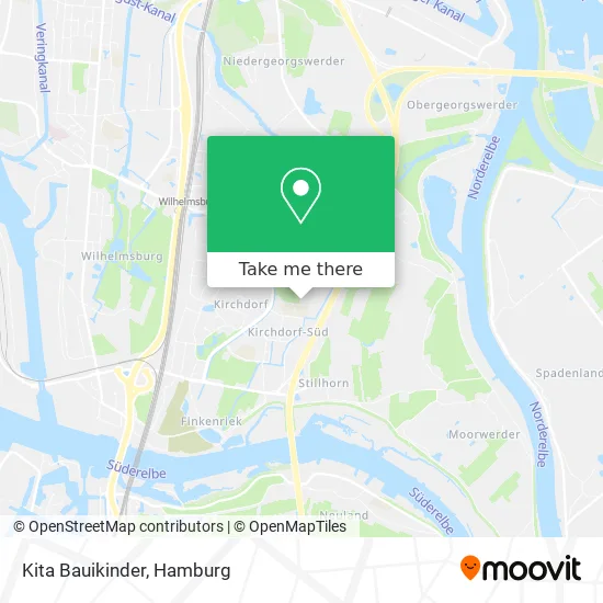 Карта Kita Bauikinder