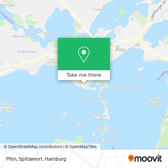 Карта Plön, Spitzenort