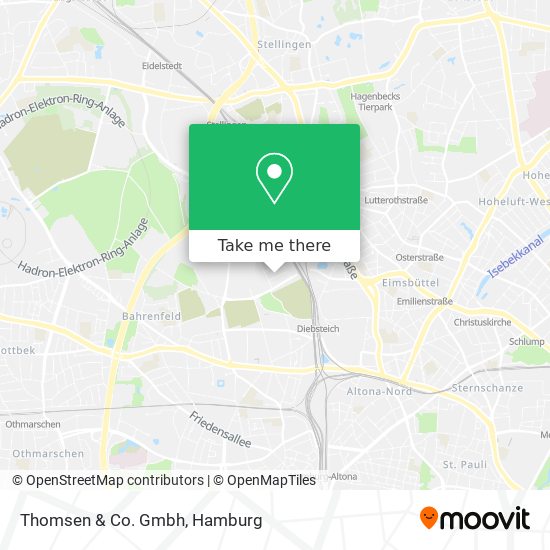 Thomsen & Co. Gmbh map