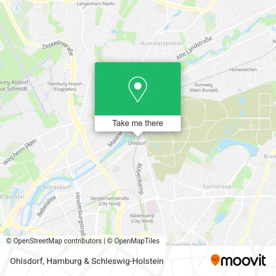 Карта Ohlsdorf