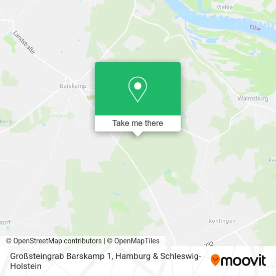 Карта Großsteingrab Barskamp 1