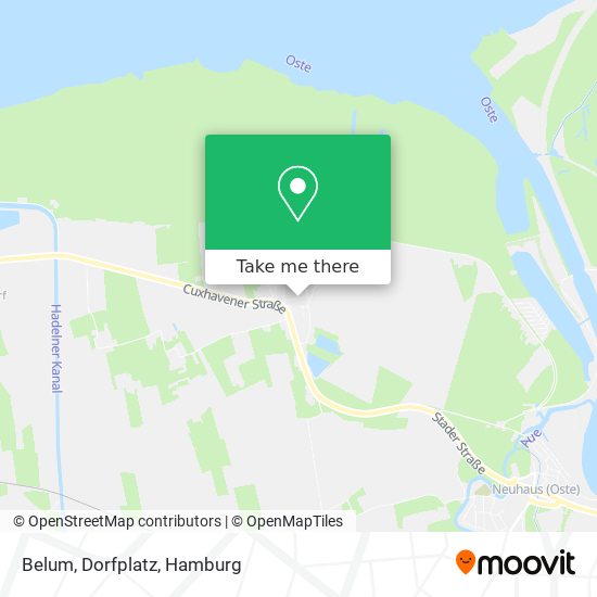 Belum, Dorfplatz map