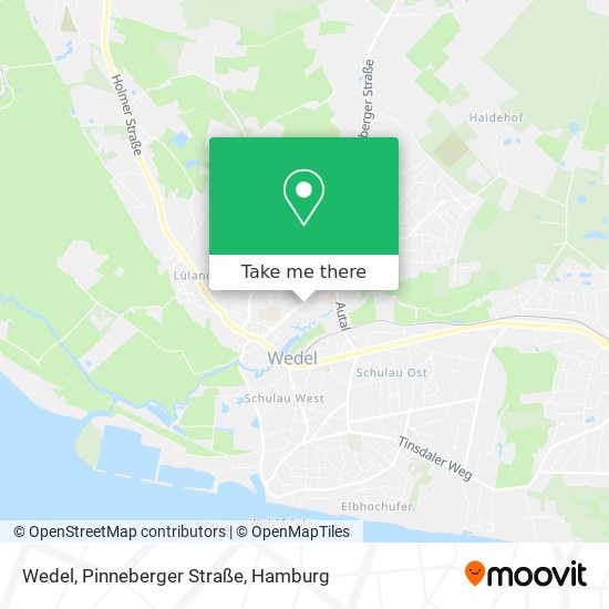 Wedel, Pinneberger Straße map