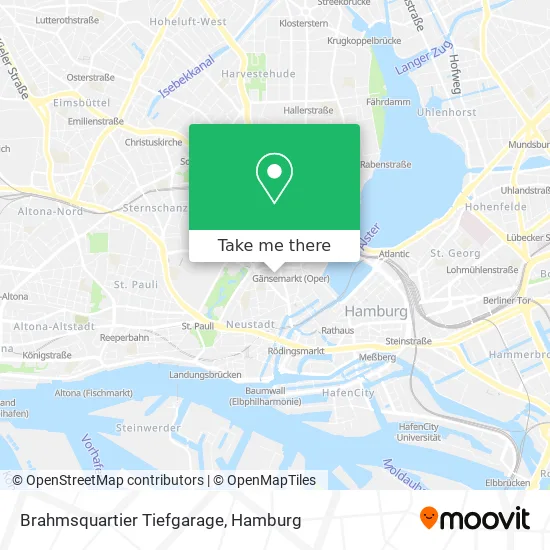 Карта Brahmsquartier Tiefgarage