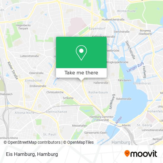 Eis Hamburg map