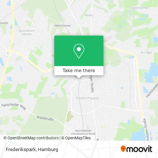 Карта Frederikspark