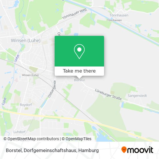 Borstel, Dorfgemeinschaftshaus map