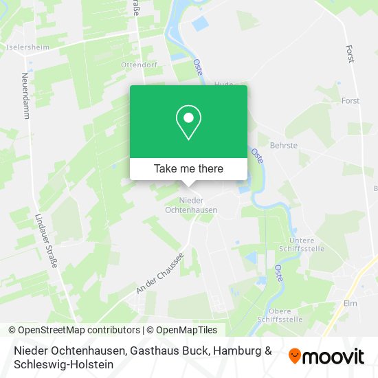 Nieder Ochtenhausen, Gasthaus Buck map