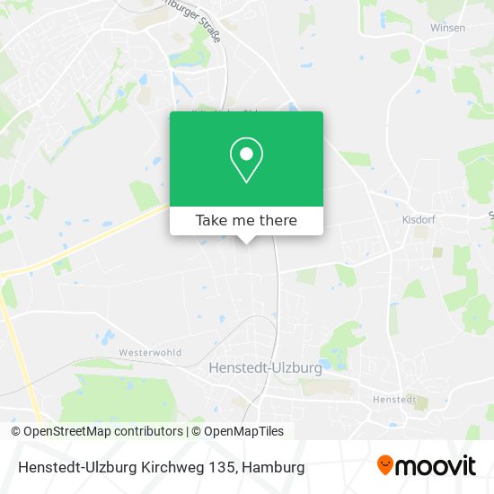 Карта Henstedt-Ulzburg Kirchweg 135