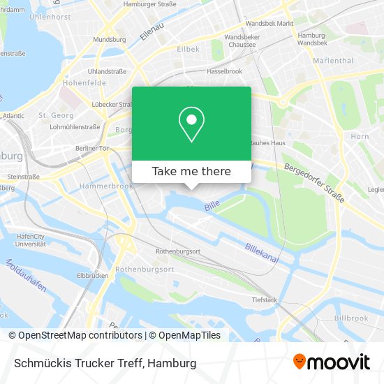 Schmückis Trucker Treff map