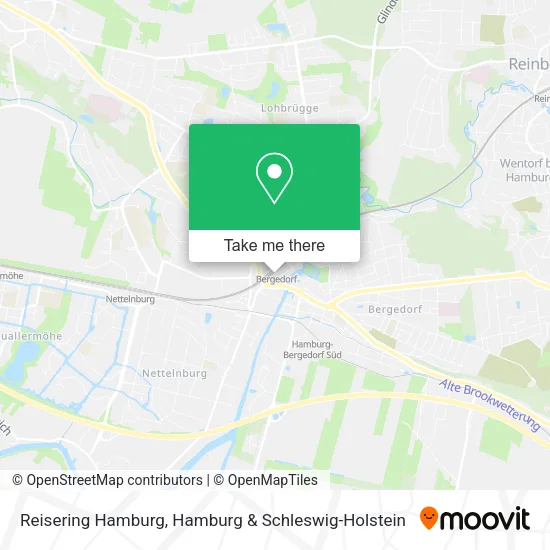 Карта Reisering Hamburg