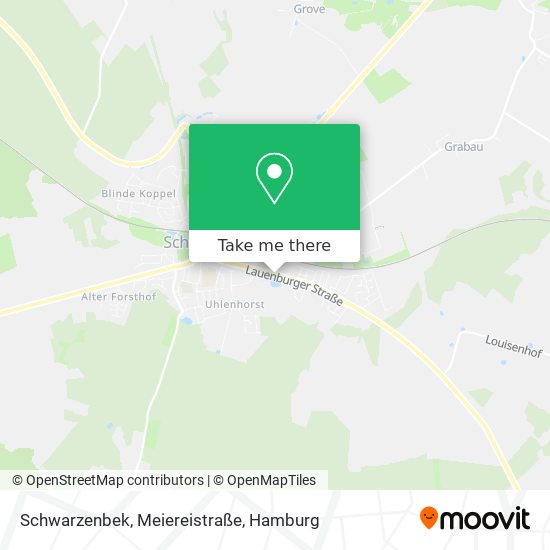 Schwarzenbek, Meiereistraße map