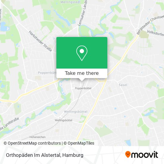 Карта Orthopäden Im Alstertal