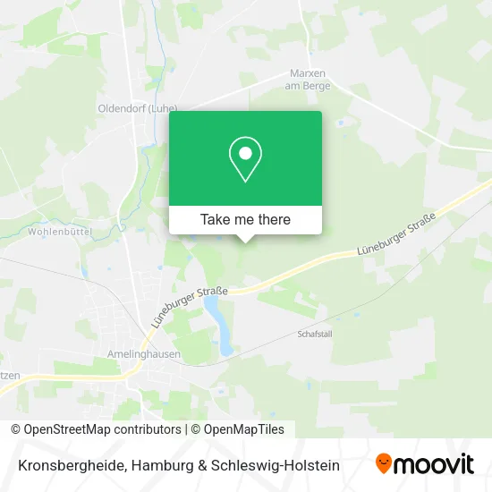 Карта Kronsbergheide