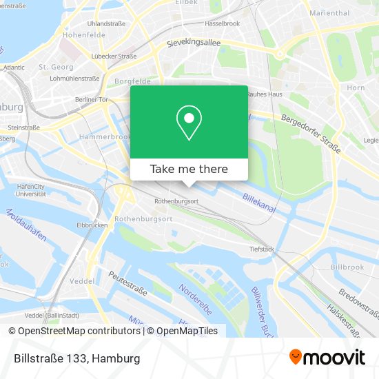 Billstraße 133 map