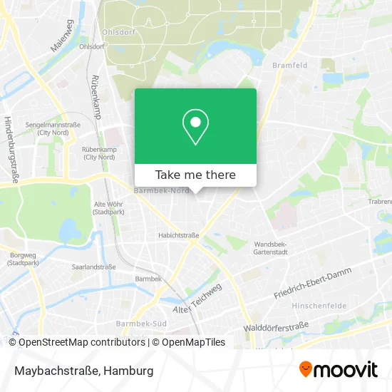 Карта Maybachstraße