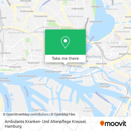 Ambulante Kranken- Und Altenpflege Kreusel map