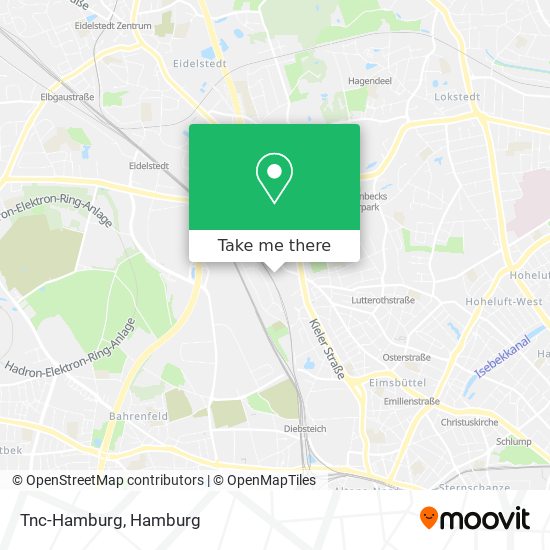 Карта Tnc-Hamburg