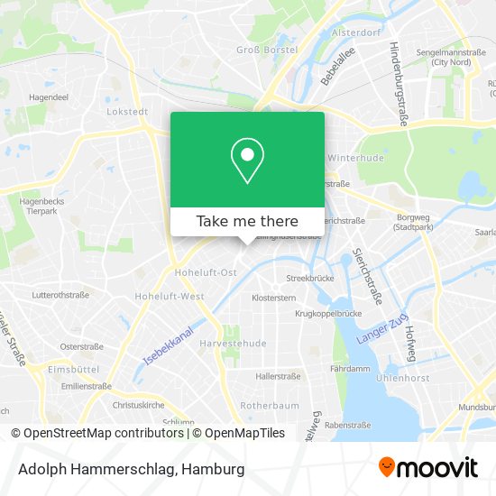 Adolph Hammerschlag map