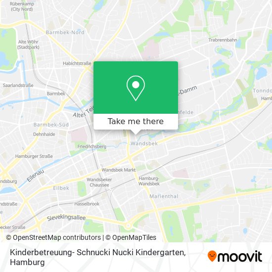 Карта Kinderbetreuung- Schnucki Nucki Kindergarten
