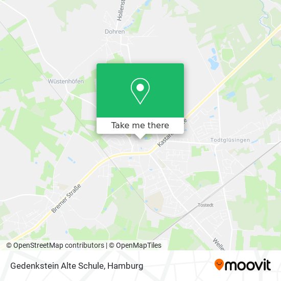 Gedenkstein Alte Schule map