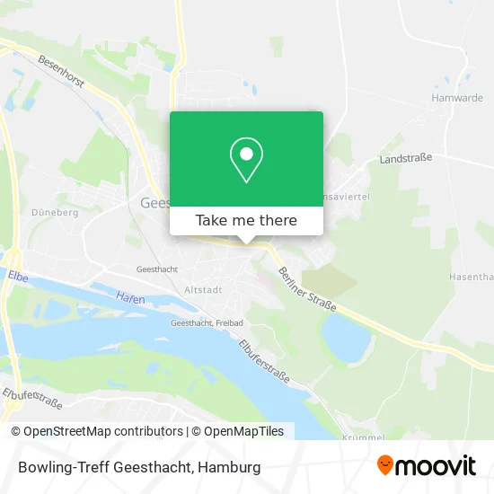 Карта Bowling-Treff Geesthacht
