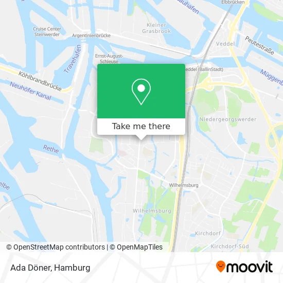 Карта Ada Döner