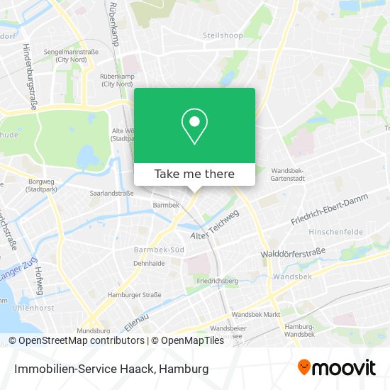 Immobilien-Service Haack map