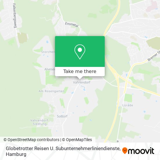 Globetrotter Reisen U. Subunternehmerliniendienste map