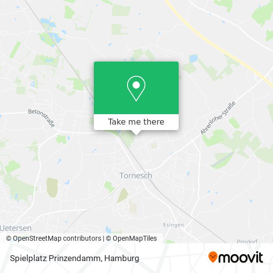 Spielplatz Prinzendamm map